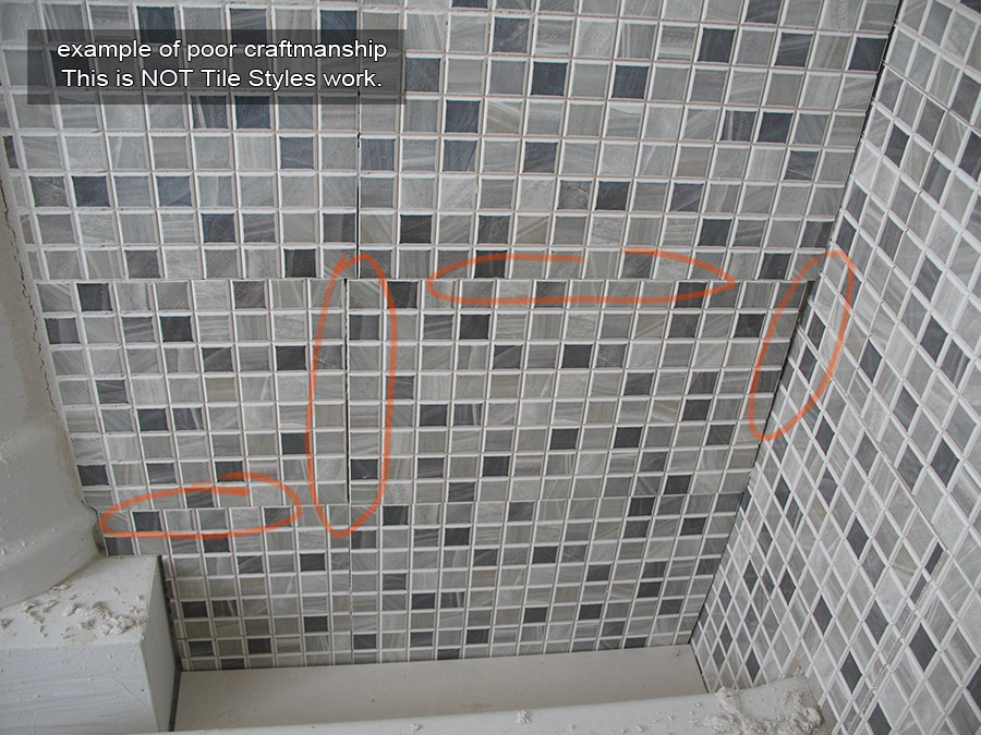 inability to align tiles